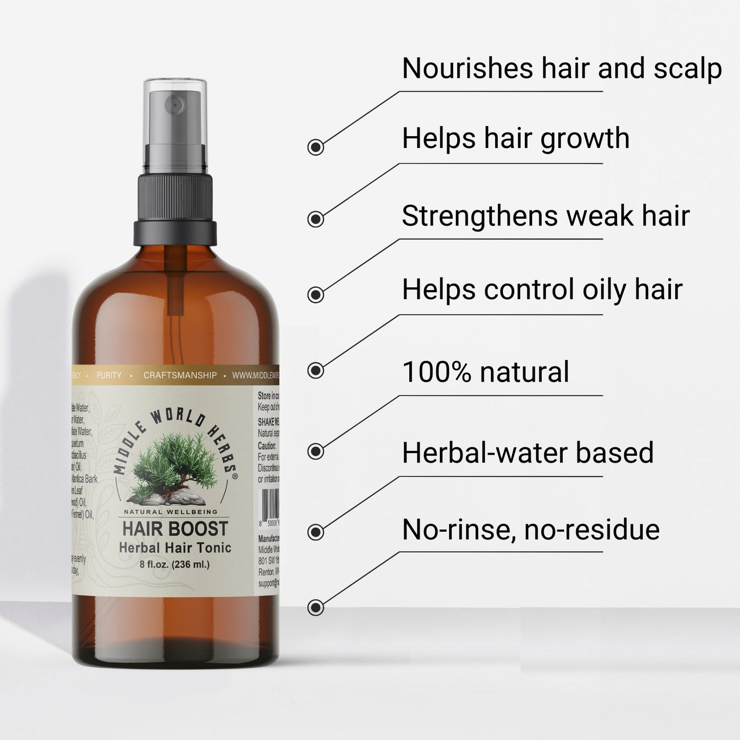 Hair Boost - herbal hair tonic