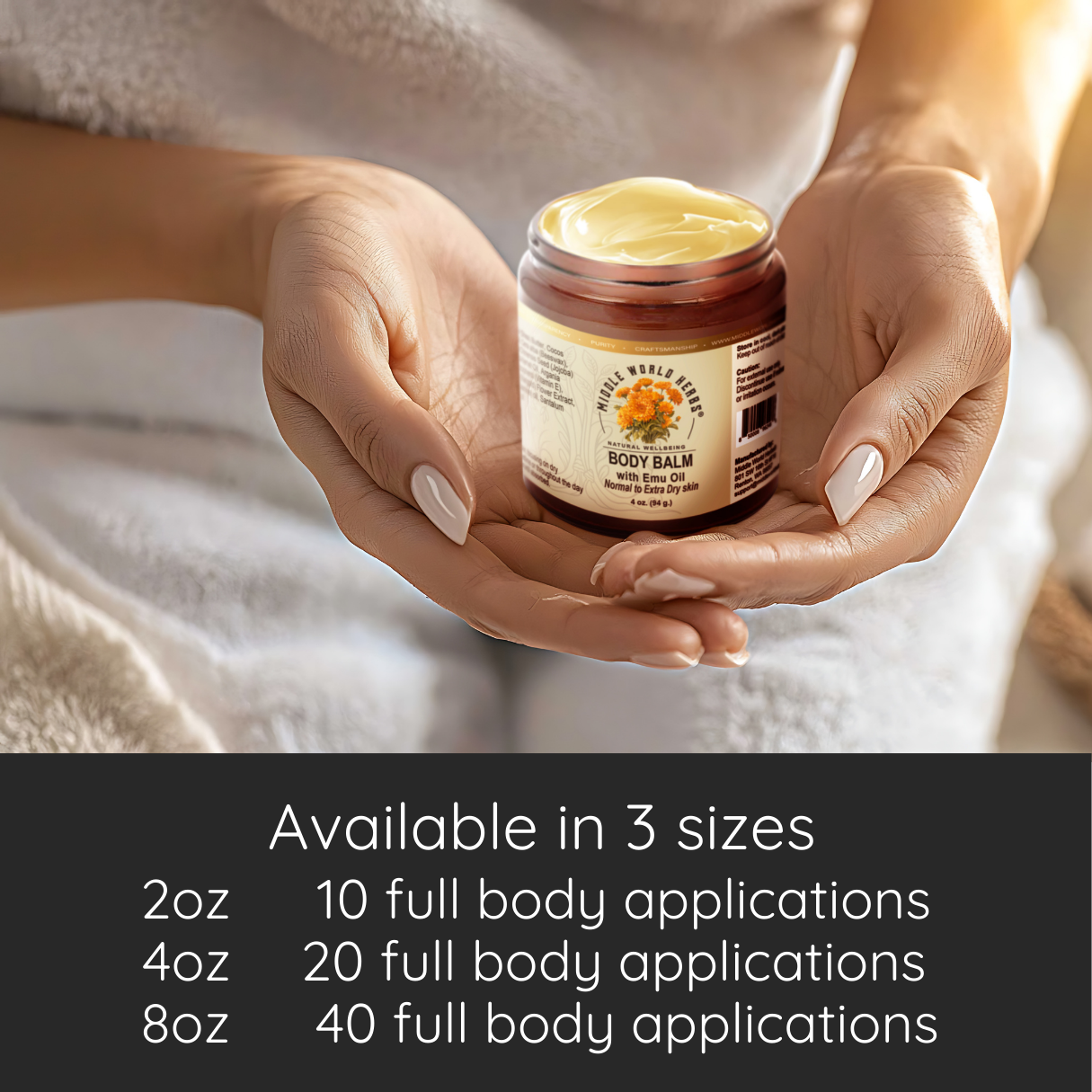 Body Balm with Emu Oil