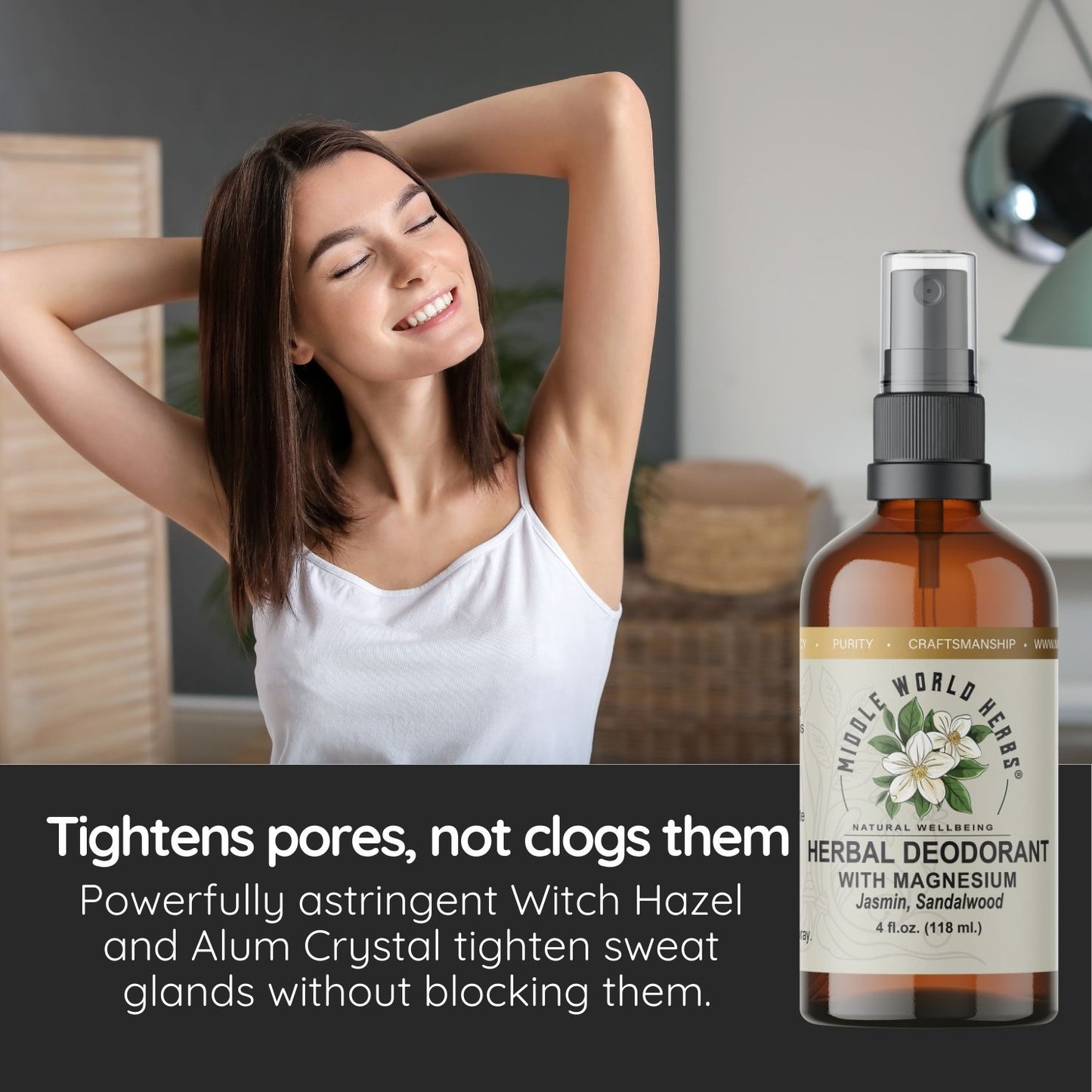 Herbal Deodorant with Magnesium