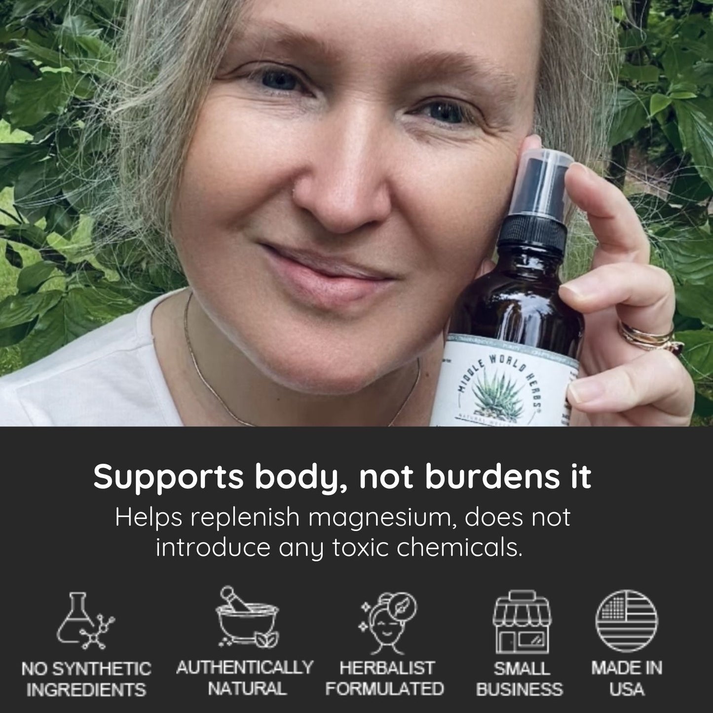 Herbal Deodorant with Magnesium