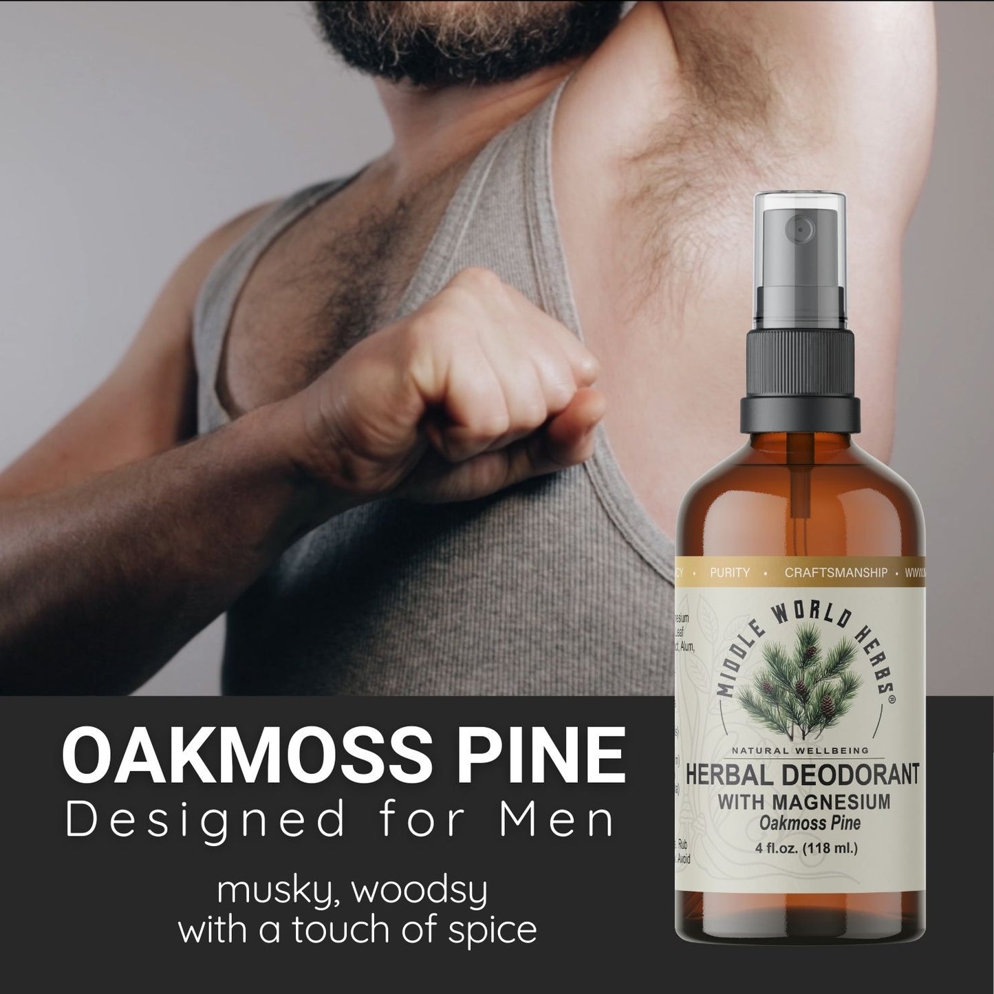 Herbal Deodorant with Magnesium
