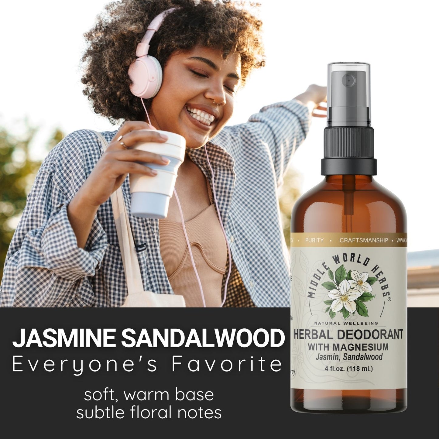Herbal Deodorant with Magnesium