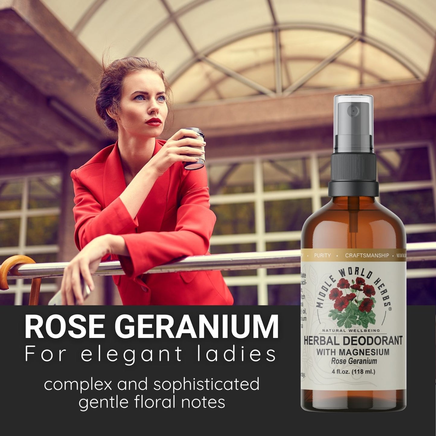 Herbal Deodorant with Magnesium
