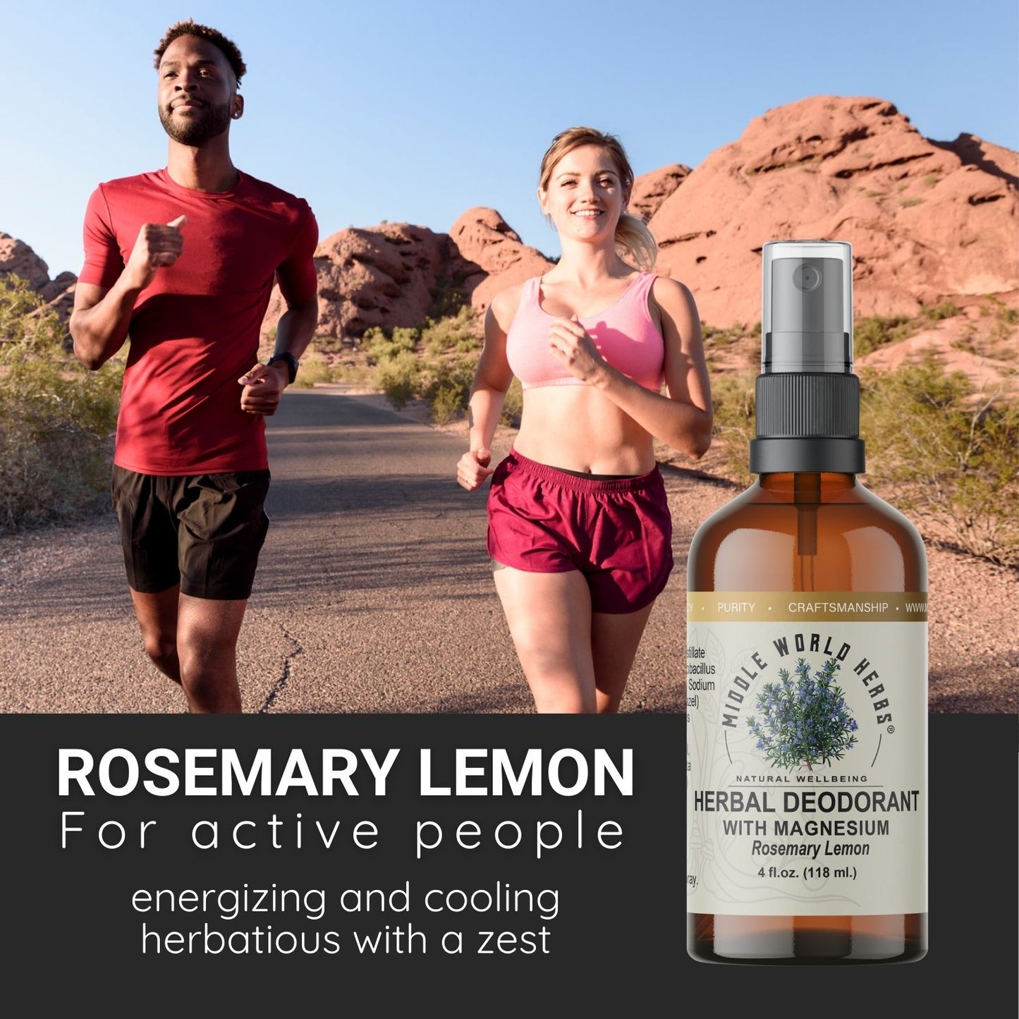 Herbal Deodorant with Magnesium