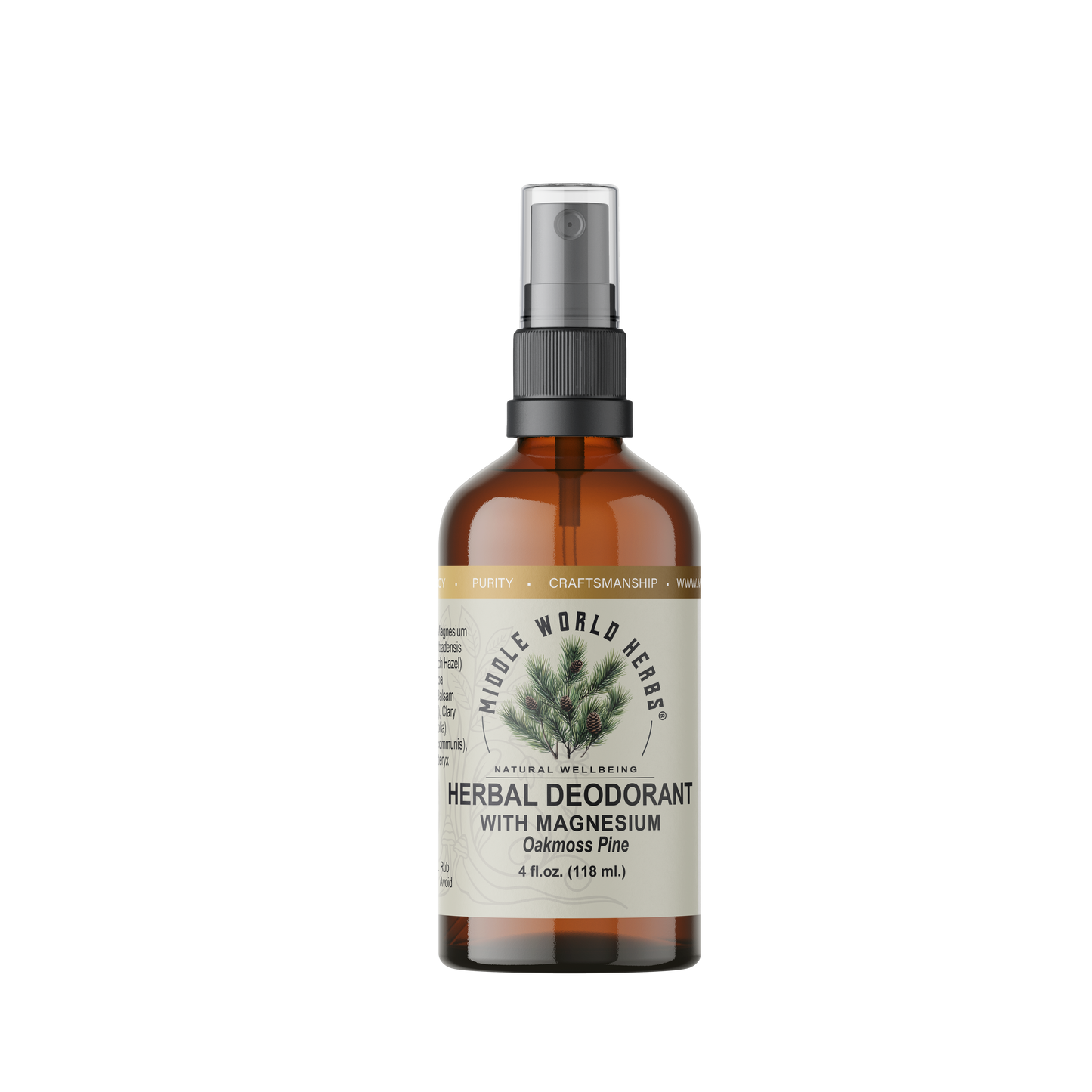 Herbal Deodorant with Magnesium