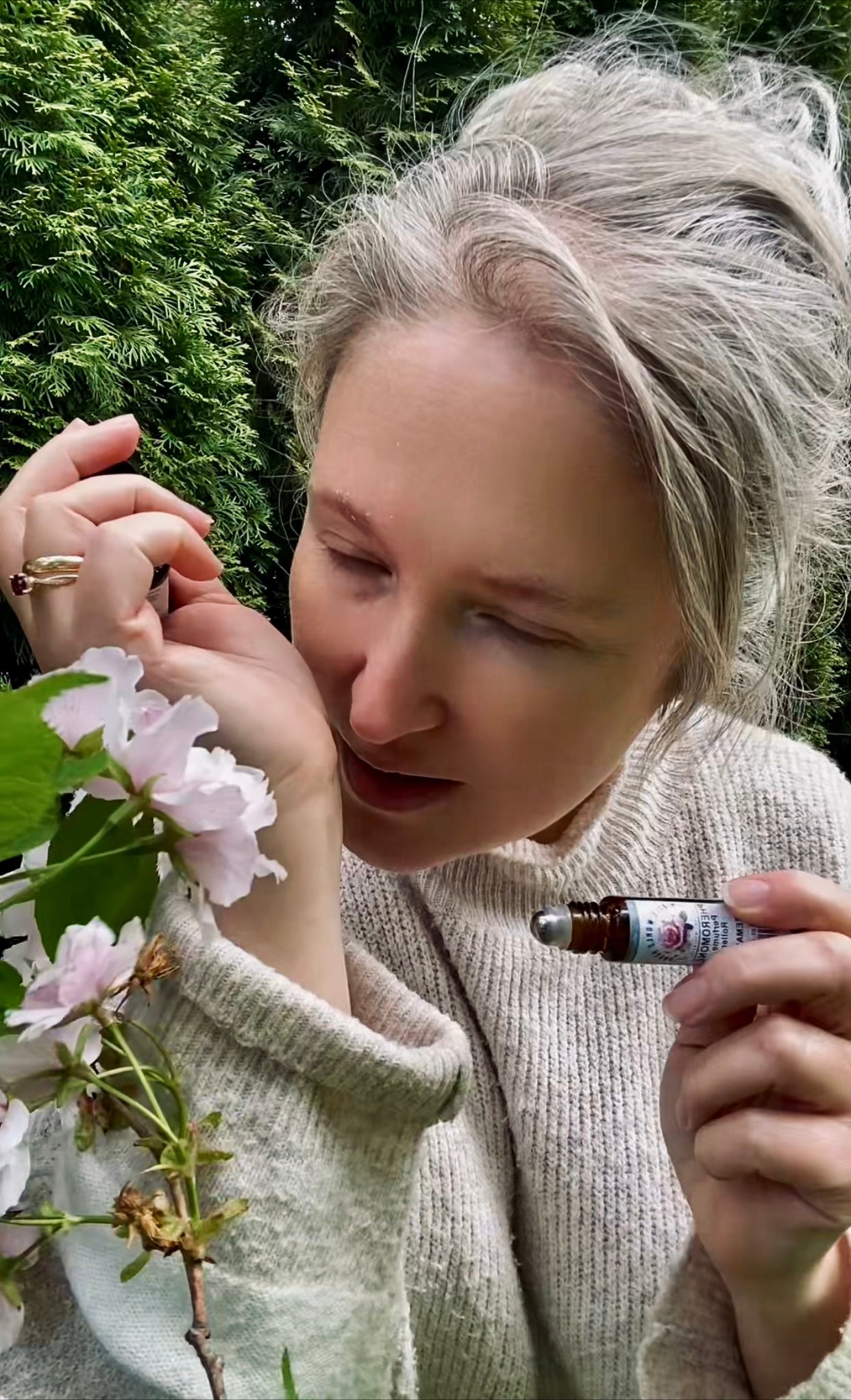 Pheromone perfume roller