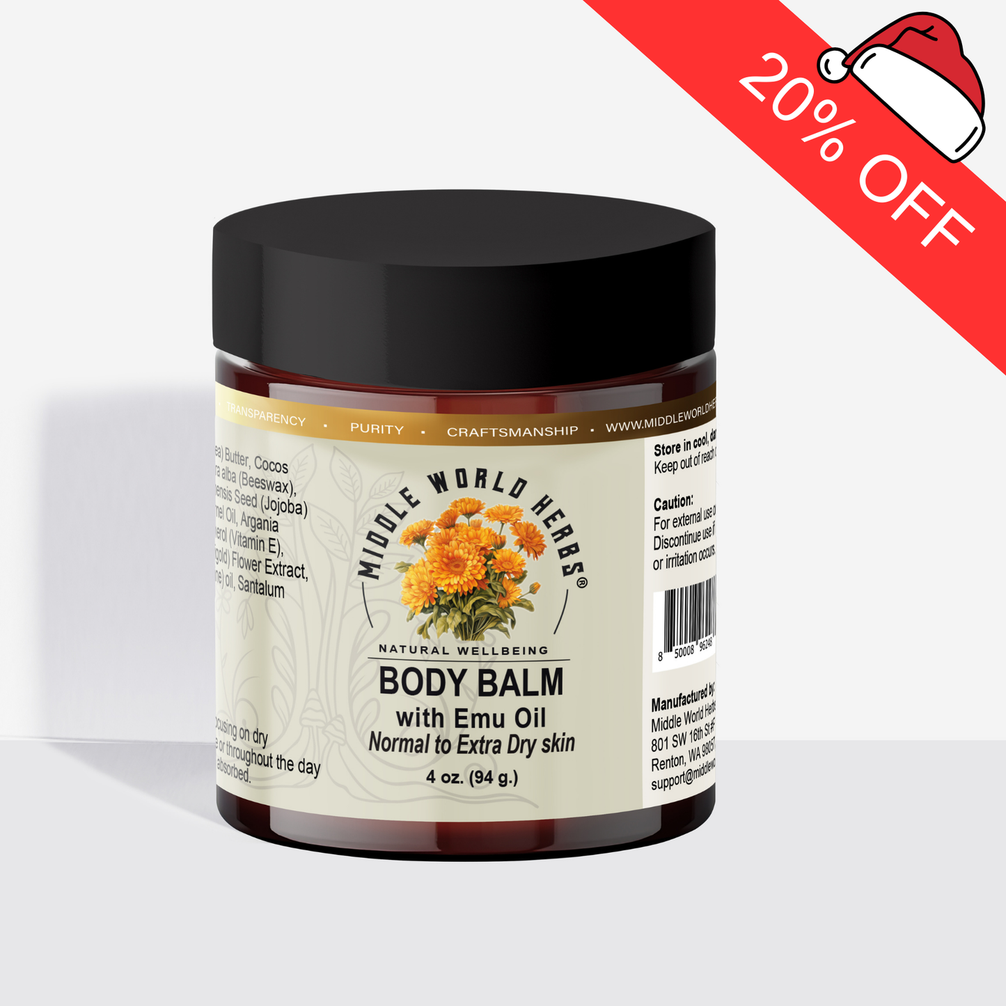 Body Balm with Emu Oil