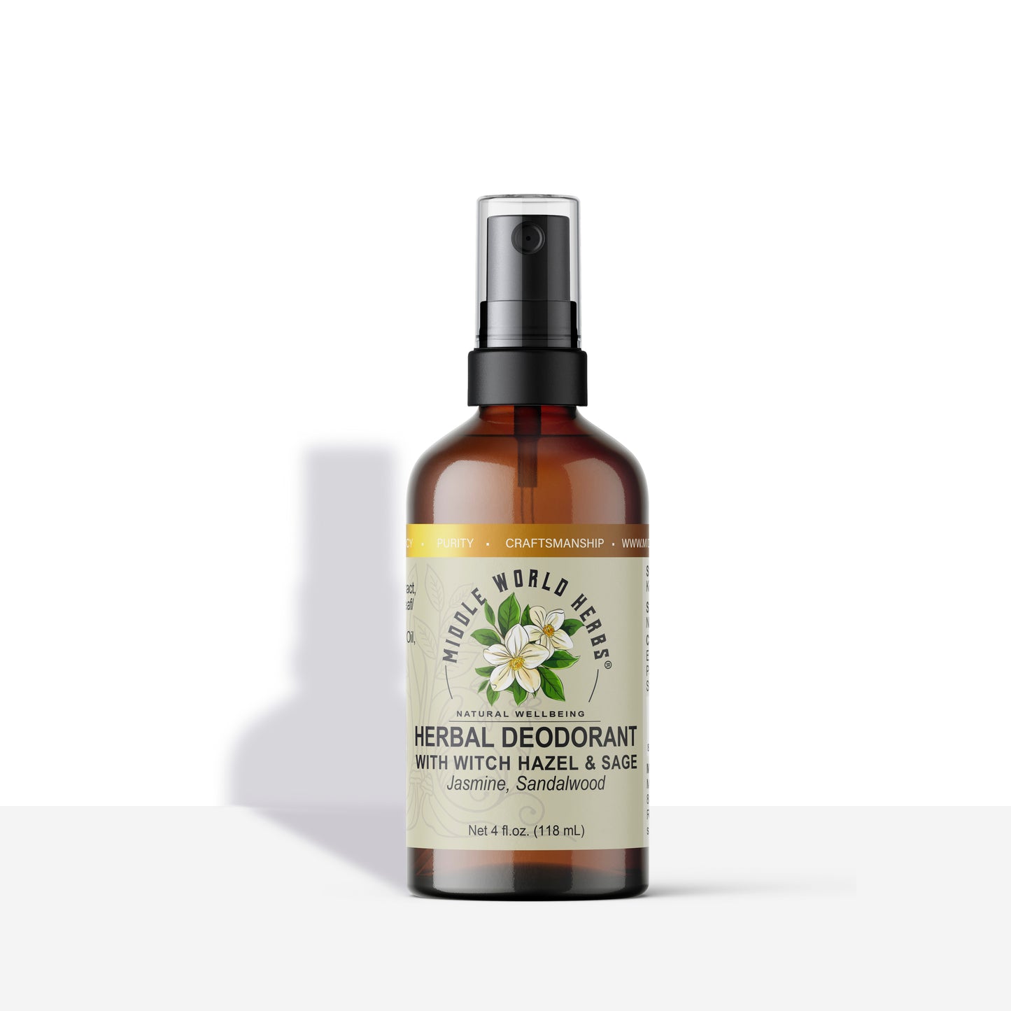 Herbal Deodorant Witch Hazel and Sage