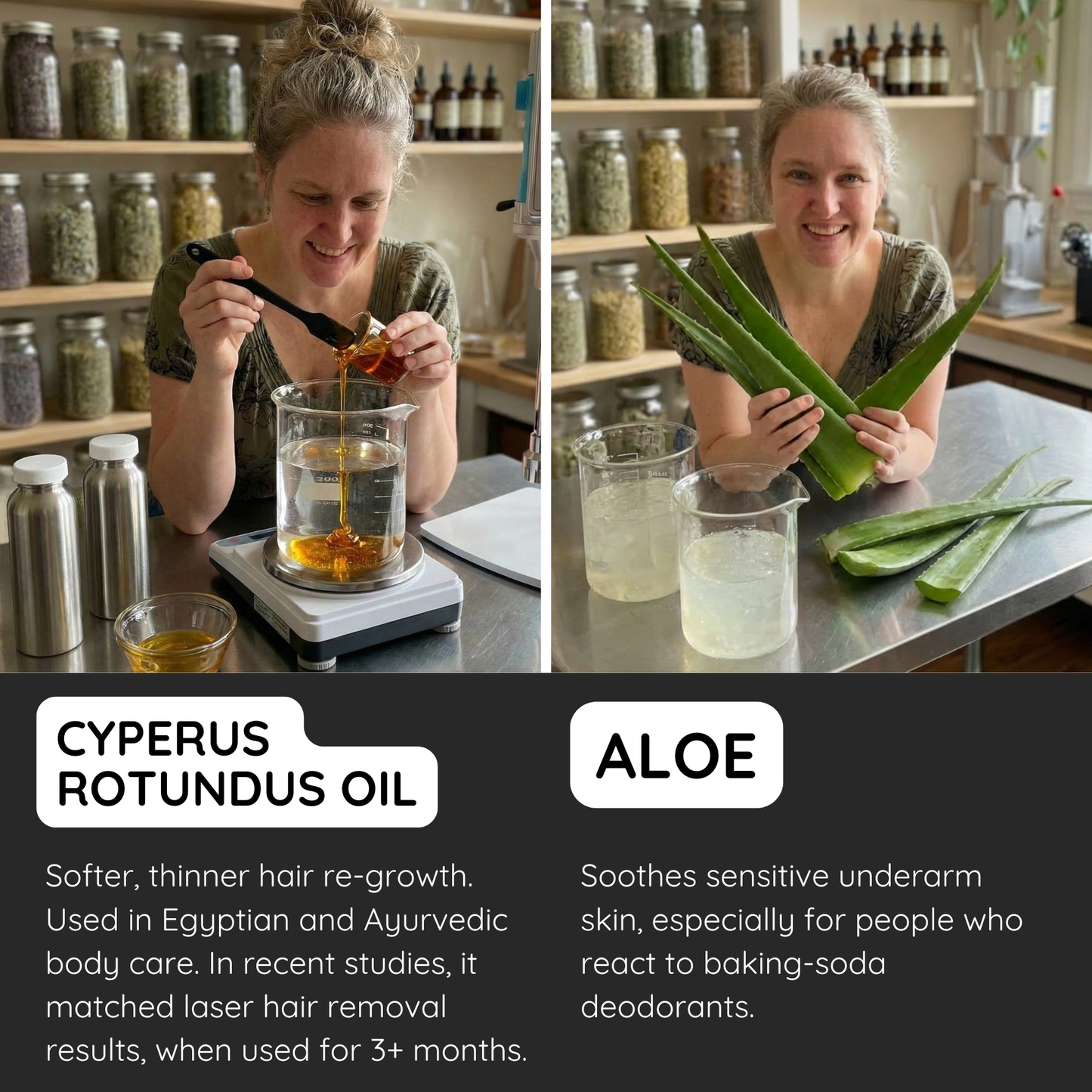 Herbal Deodorant Witch Hazel and Sage