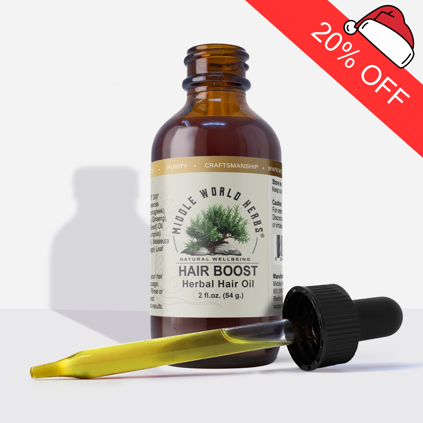 Hair Boost - Herbal Hair Growth Oil