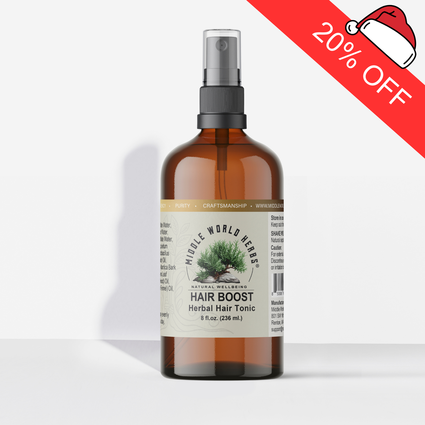 Hair Boost - herbal hair tonic