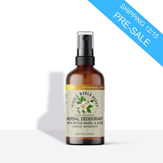 Herbal Deodorant Witch Hazel and Sage