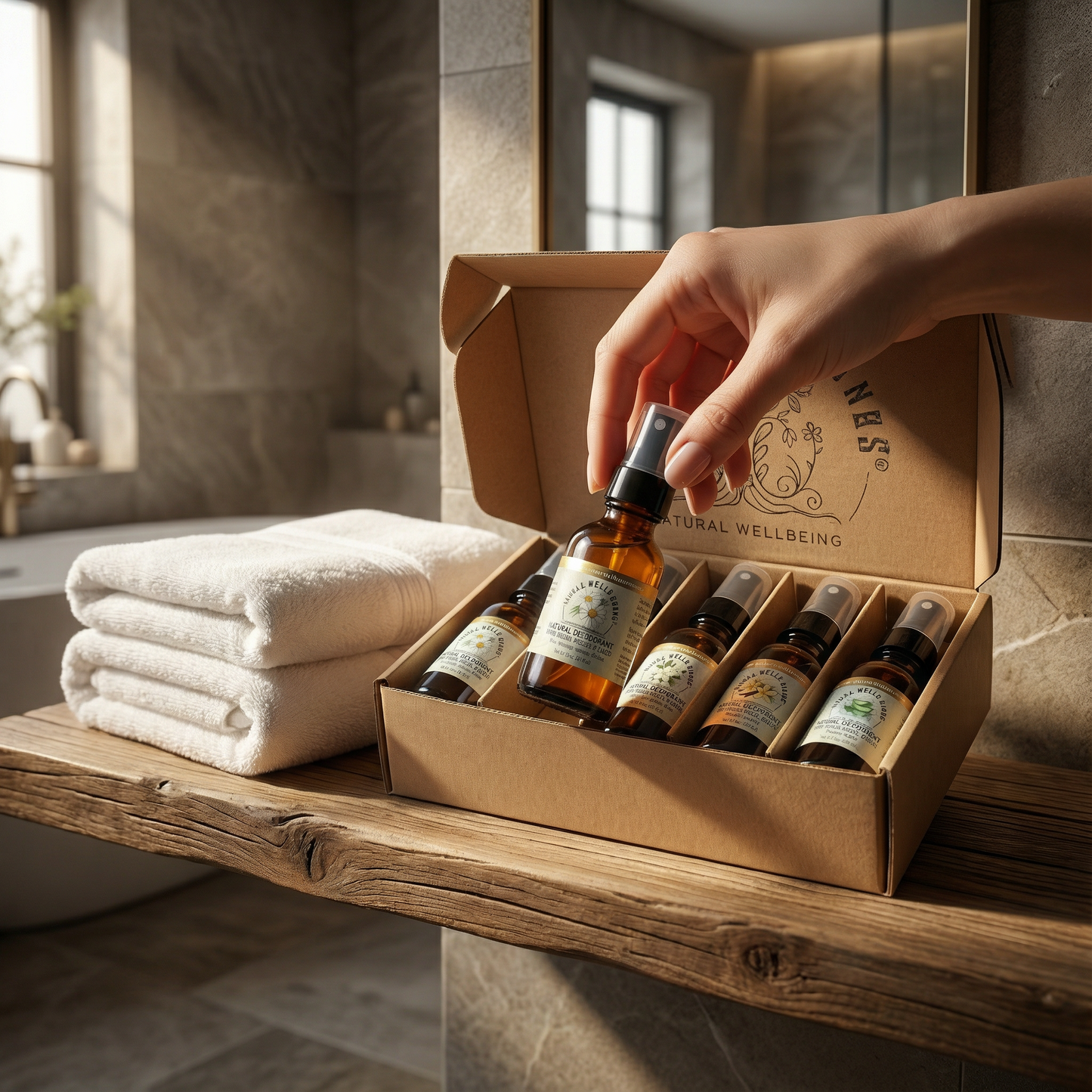 Herbal Deodorant Witch Hazel and Sage